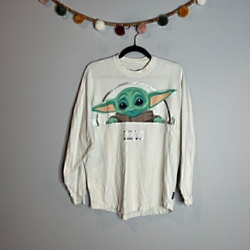 Star Wars Disney Parks Mandalorian The Bounty Grogu Baby Yoda spirit jersey